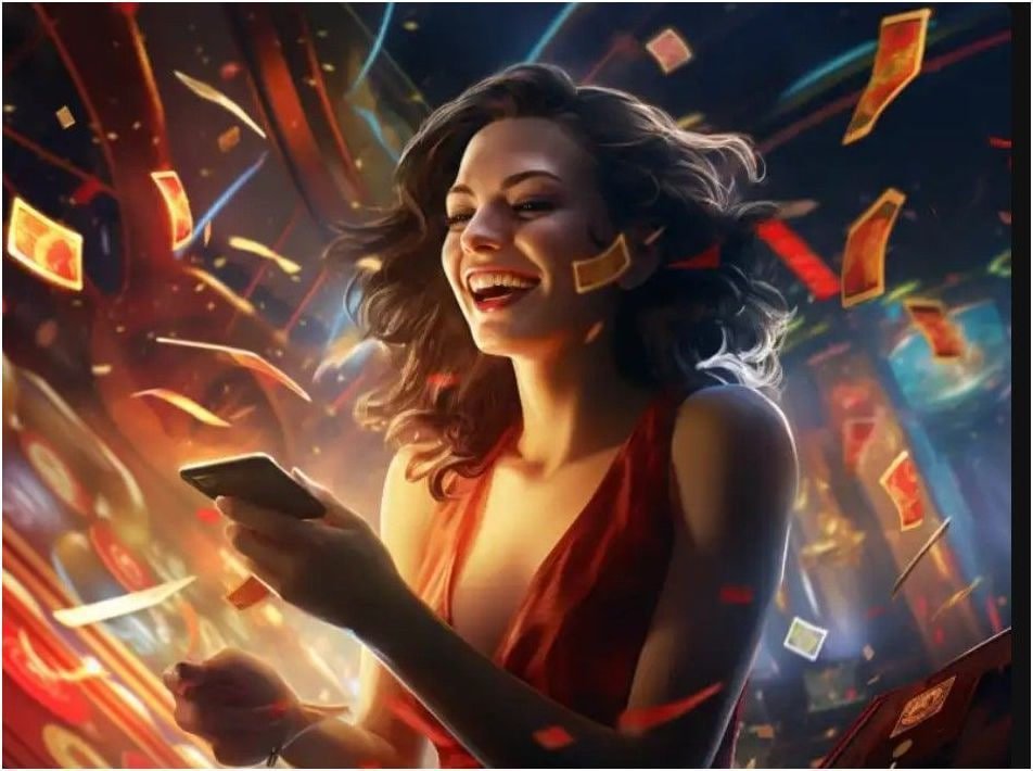 Hadiah digital 11zon dalam suasana neon